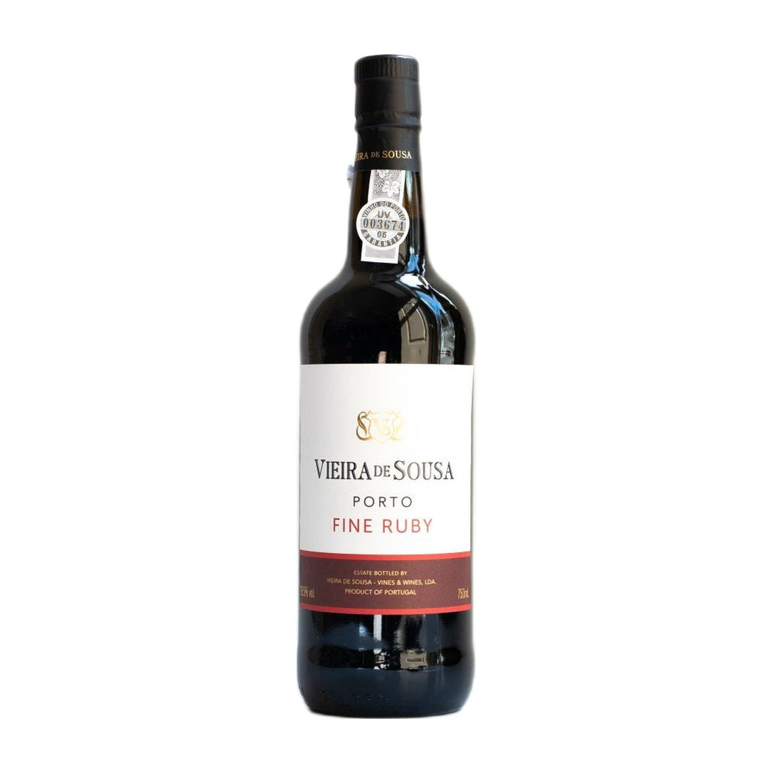 Bottle of Vieira de Sousa Vintage Port 2019, a young Vintage Port from the Douro