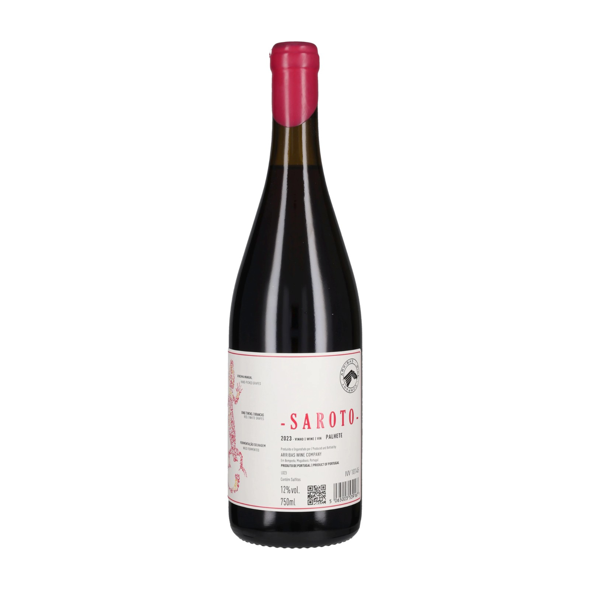Arribas Wine Company Saroto Vinhas Velhas Palhete