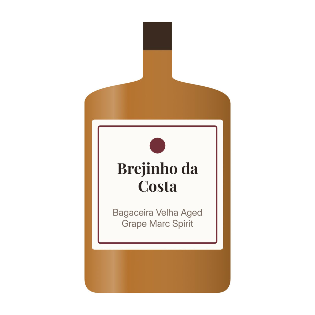 Brejinho da Costa Bagaceira Velha Aged Grape Marc Spirit