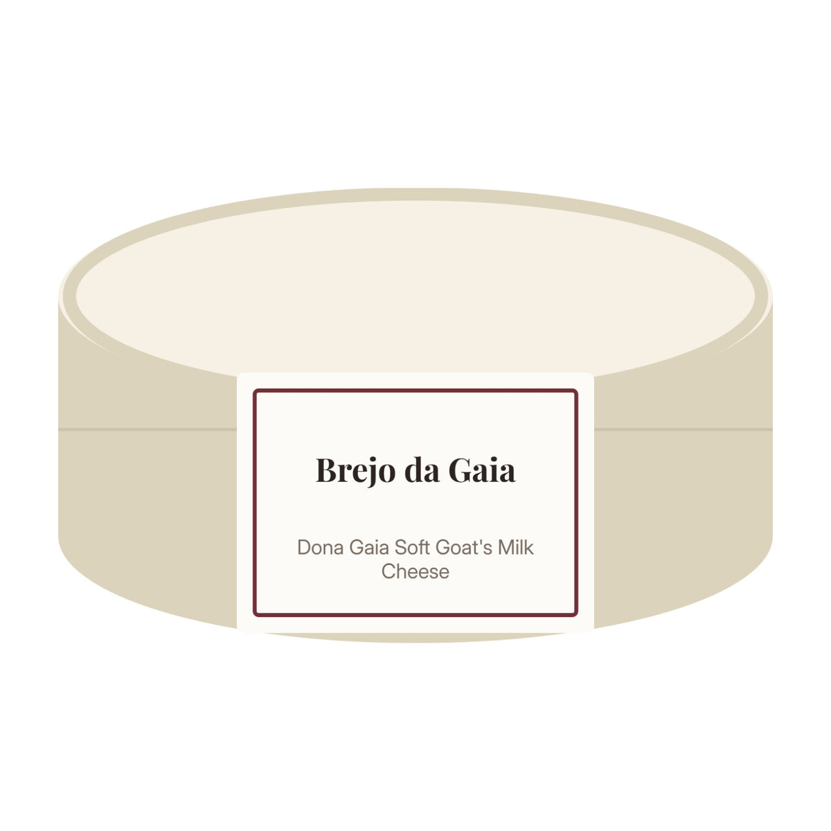 Brejo da Gaia Dona Gaia Soft Goat's Milk Cheese
