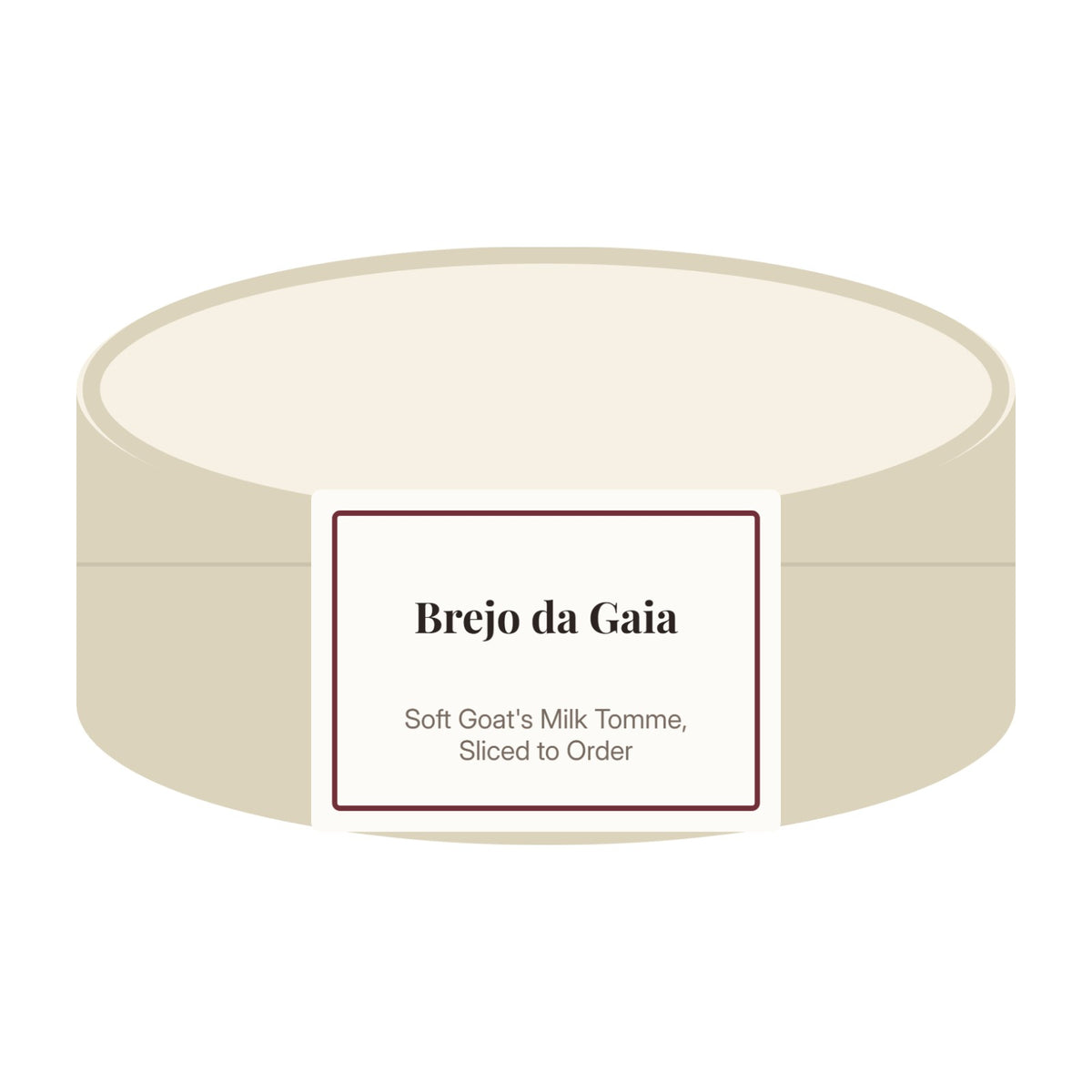 Brejo da Gaia Soft Goat's Milk Tomme, Sliced to Order