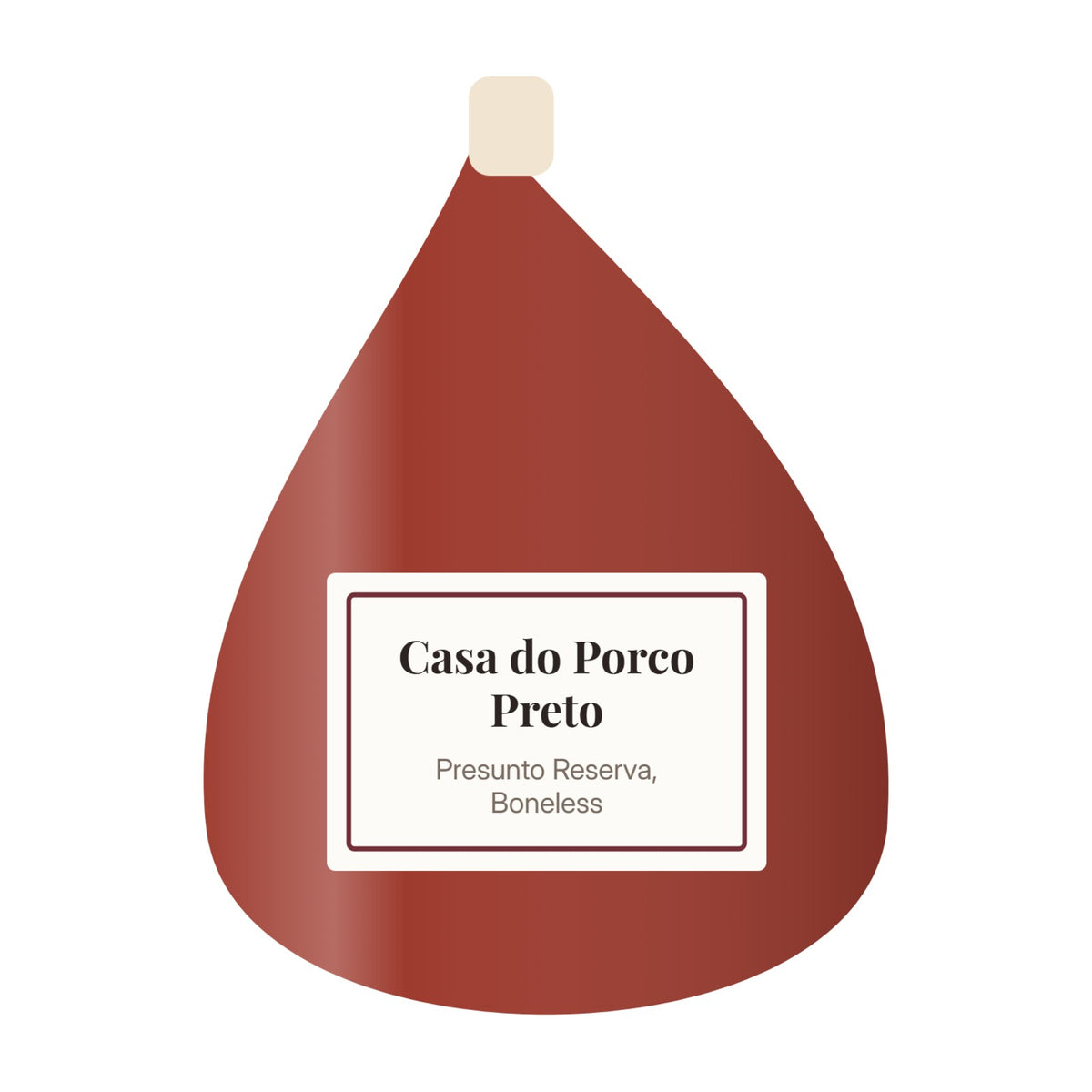 Casa do Porco Preto Presunto Reserva, Boneless