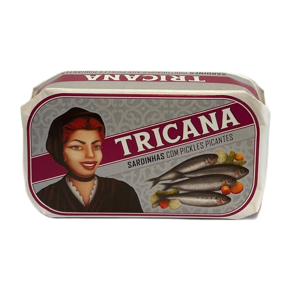 Conserveira de Lisboa Tricana Sardines with Spicy Pickles