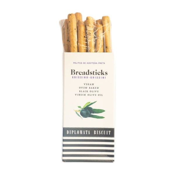 Diplomata Black Olive Breadsticks