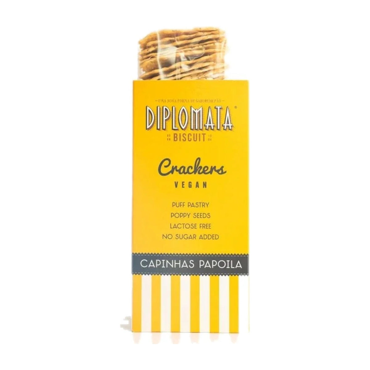 Crackers capinhas papoila puff pastry