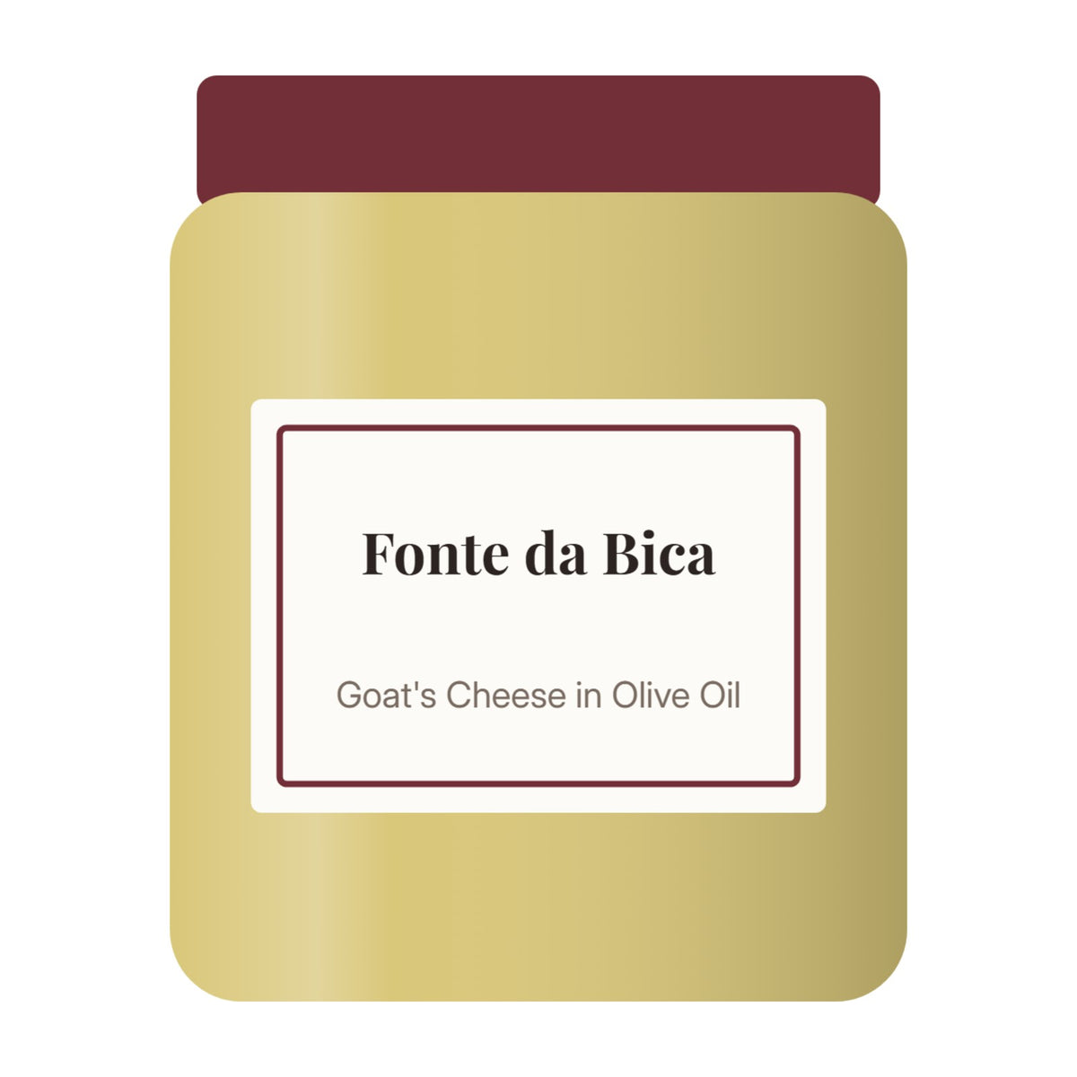 Fonte da Bica Goat's Cheese in Olive Oil