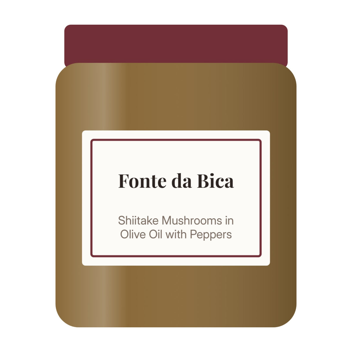 Fonte da Bica Shiitake Mushrooms in Olive Oil with Peppers
