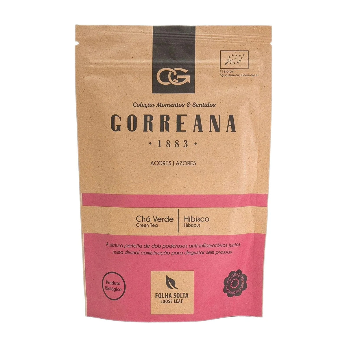 Gorreana Chá verde hibisco (folha)