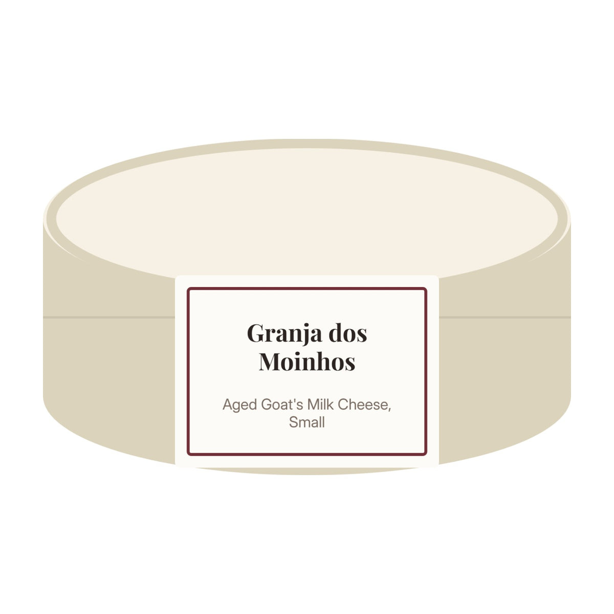 Granja dos Moinhos Aged Goat's Milk Cheese, Small