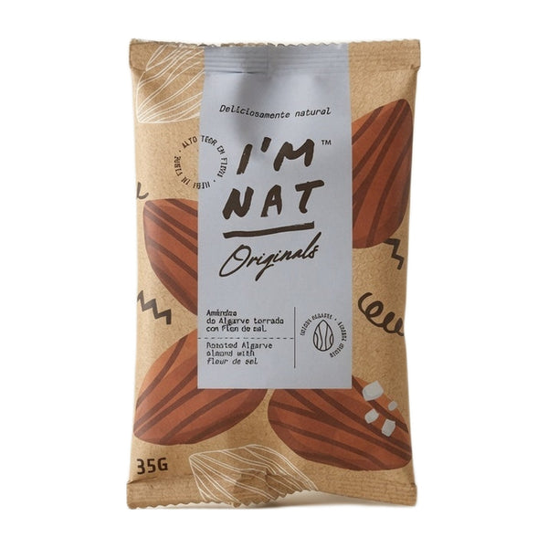 I'm Nat Salted Almonds 35 g