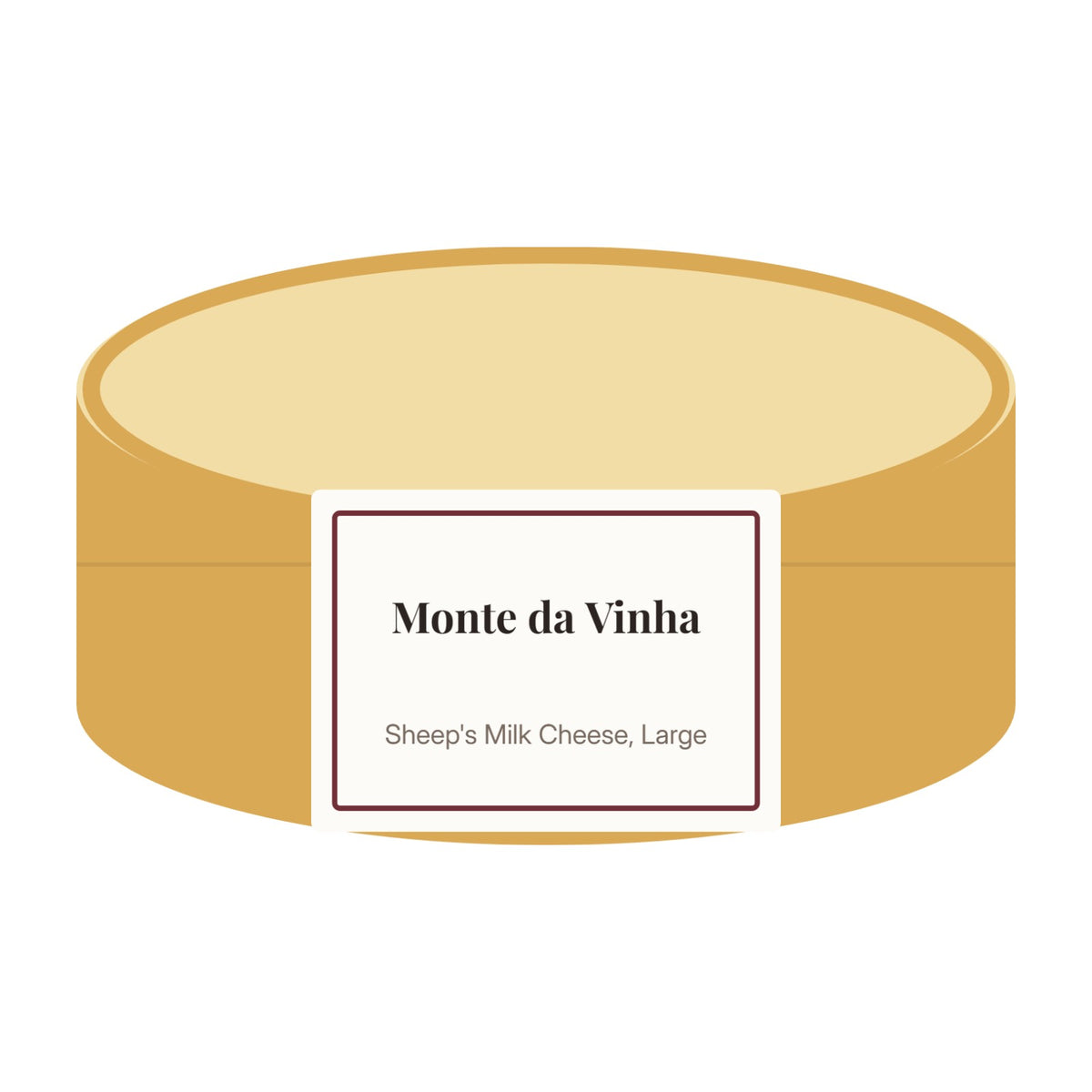 Monte da Vinha Sheep's Milk Cheese, Large