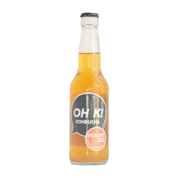 Oh K! Kombucha Peachy