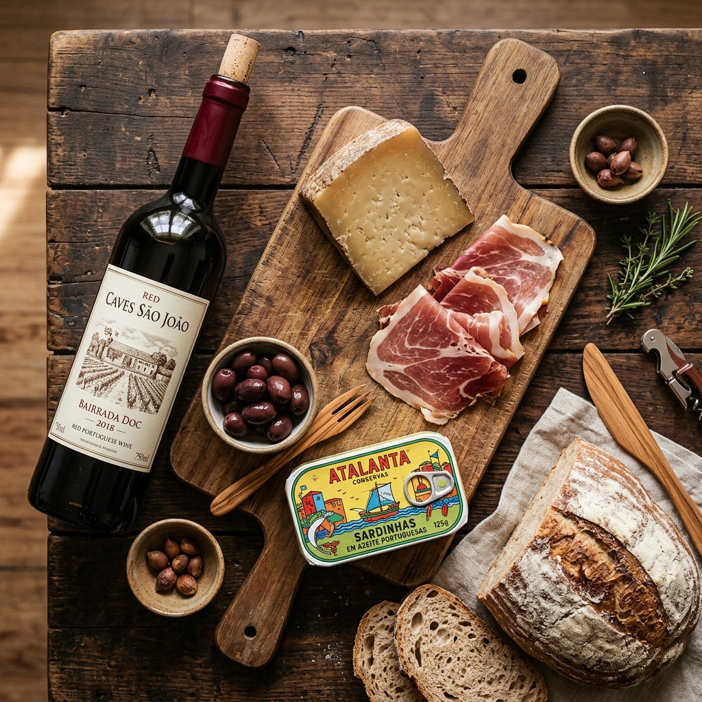 Sélection de produits gourmets portugais