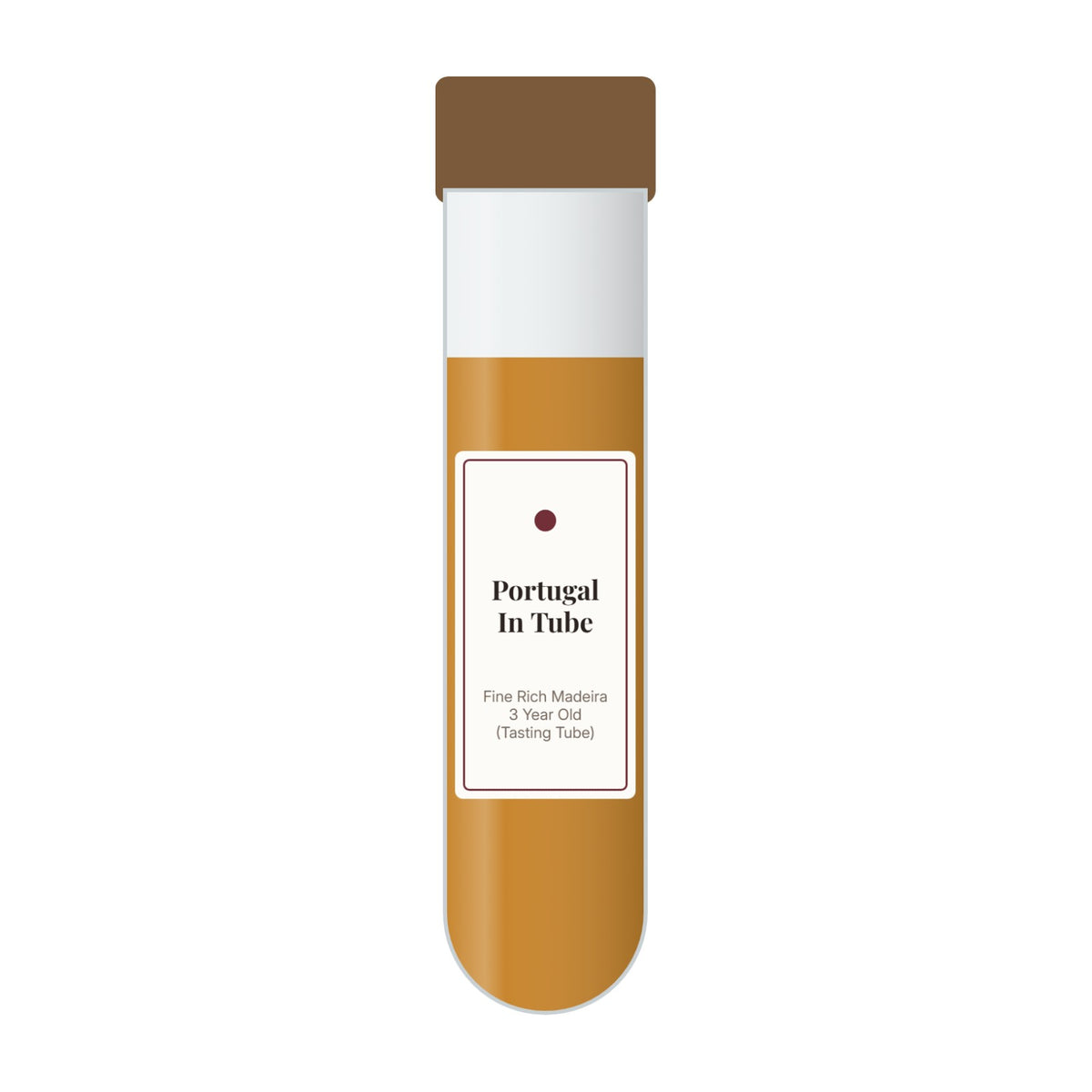 Portugal in Tube Fine Rich Madeira 3 Year Old (Tasting Tube)