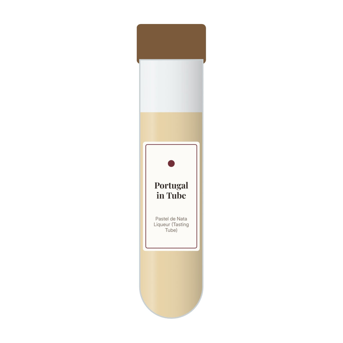 Portugal in Tube Pastel de Nata Liqueur (Tasting Tube)