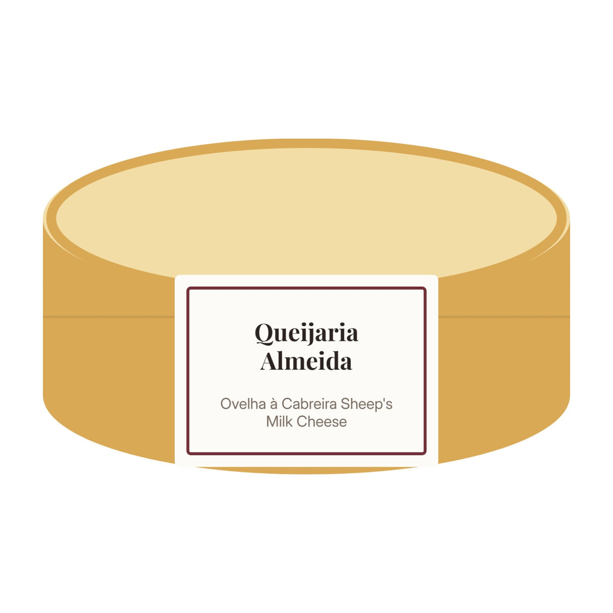 Queijaria Almeida Ovelha à Cabreira Sheep's Milk Cheese