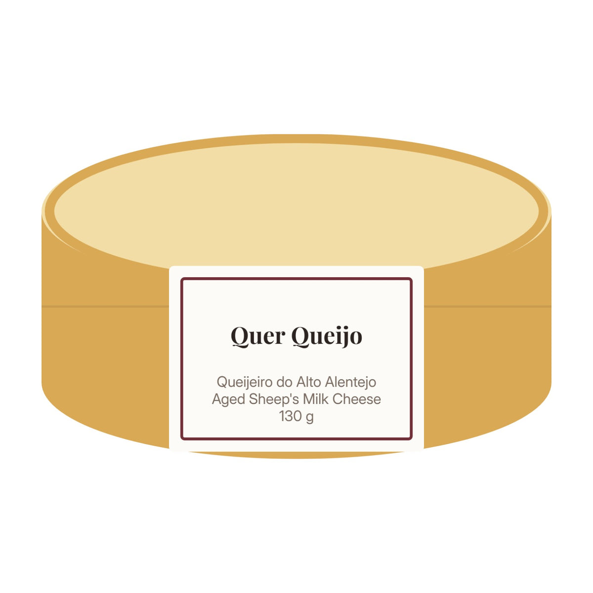 Queijeiro do Alto Alentejo Aged Sheep's Milk Cheese 130 g