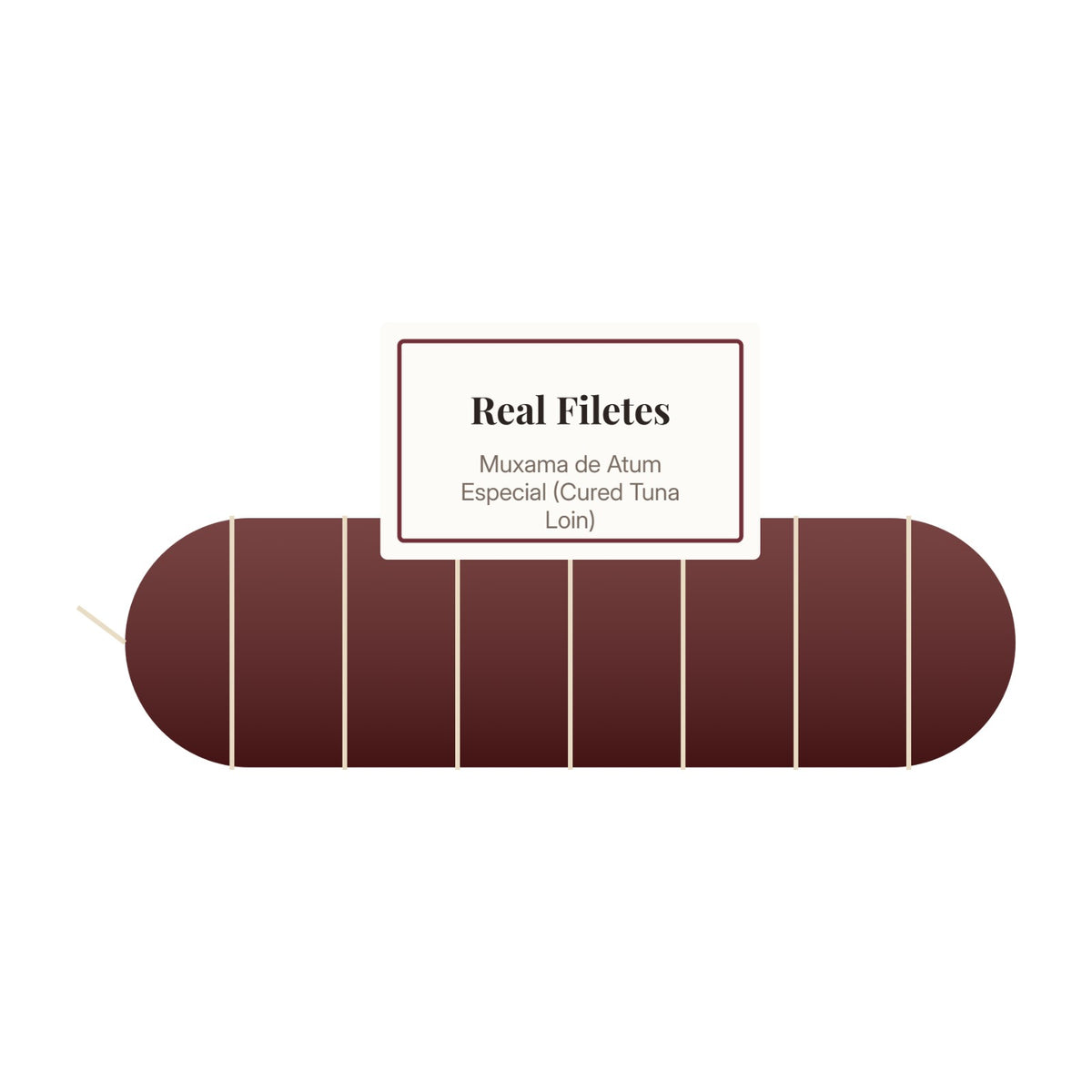 Real Filetes Muxama de Atum Especial (Cured Tuna Loin)